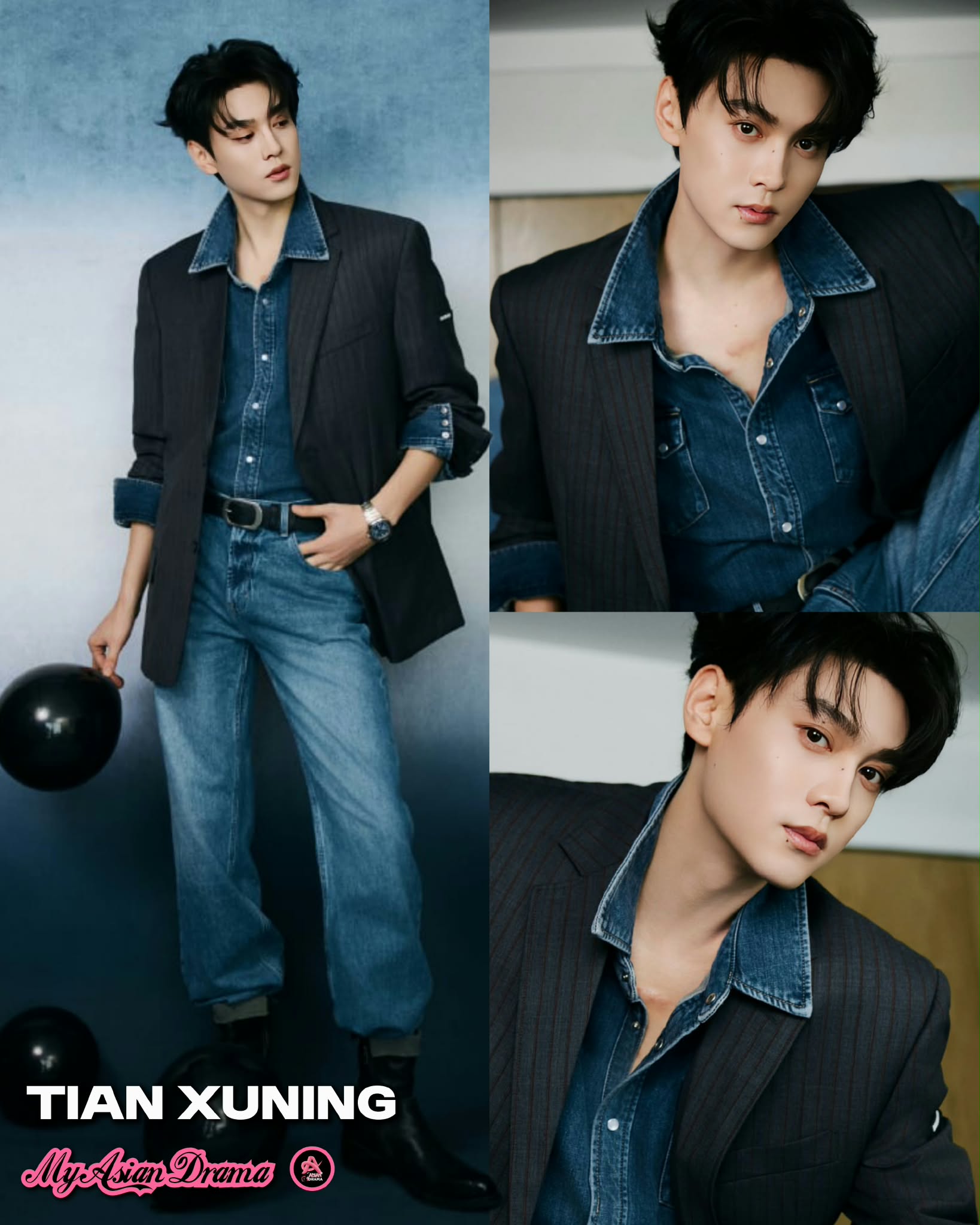 K-POP・アジア moon Brand ambassador #TianXuning brought major star power to the