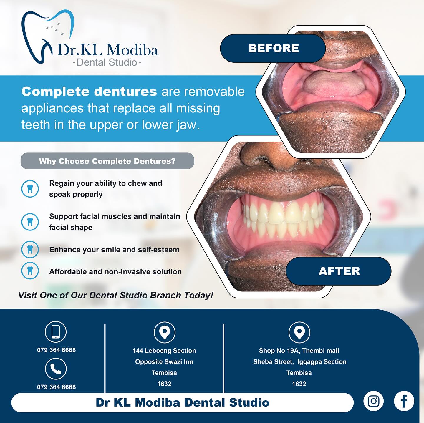 Dr KL Modiba Dental Studio... - Dr KL Modiba Dental Studio