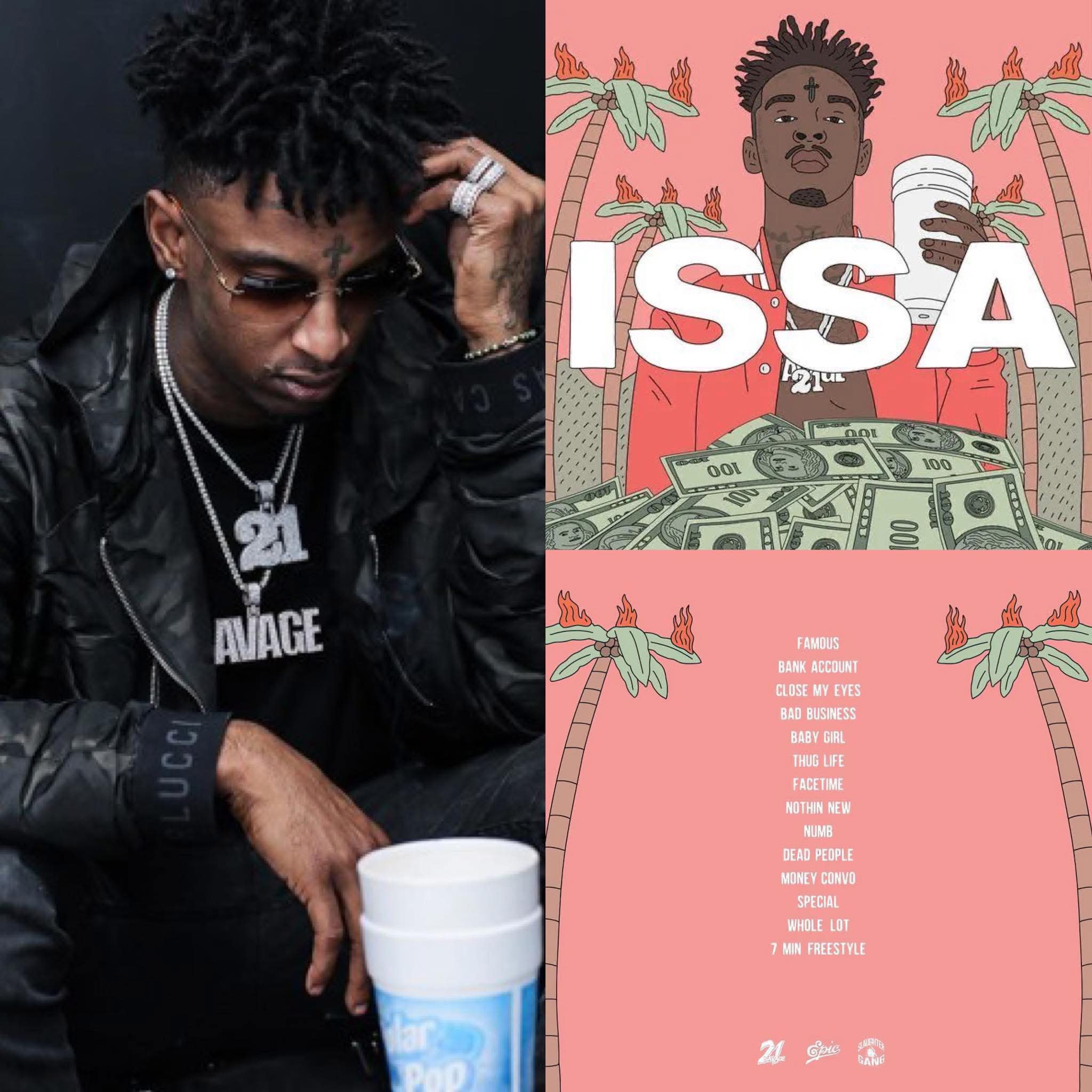 9 years ago today, 21 Savage released 