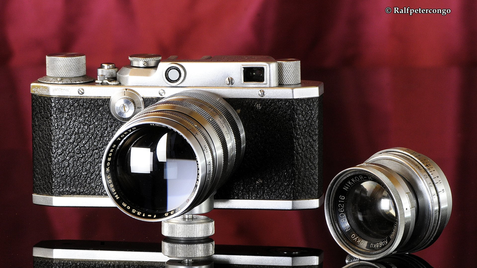 Nippon Kogaku Tokyo Nikkor-H.C 5cm f/2 collapsible from 1949