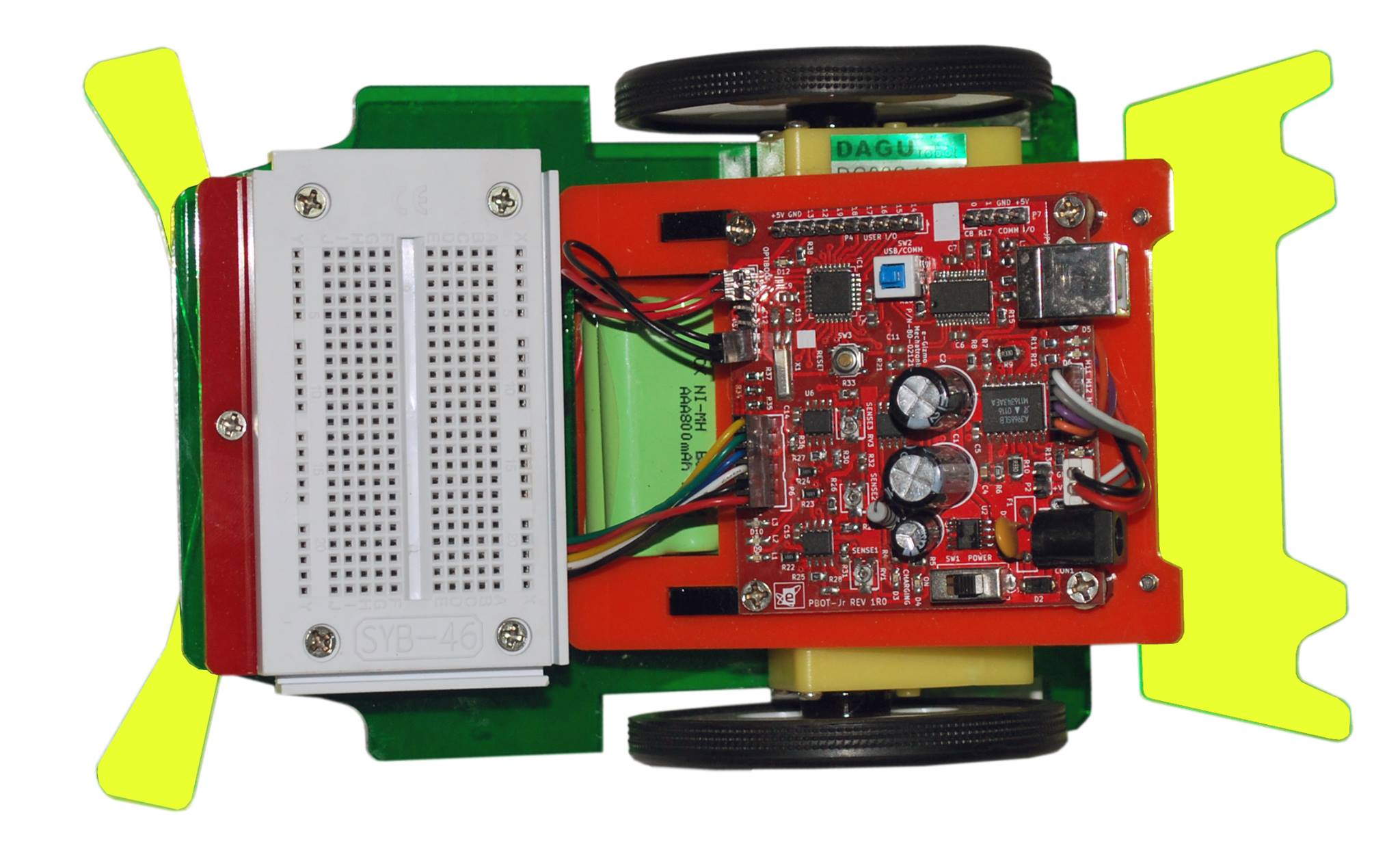 PBOT Jr. Anatomy Know more... - E-Gizmo Mechatronix Central