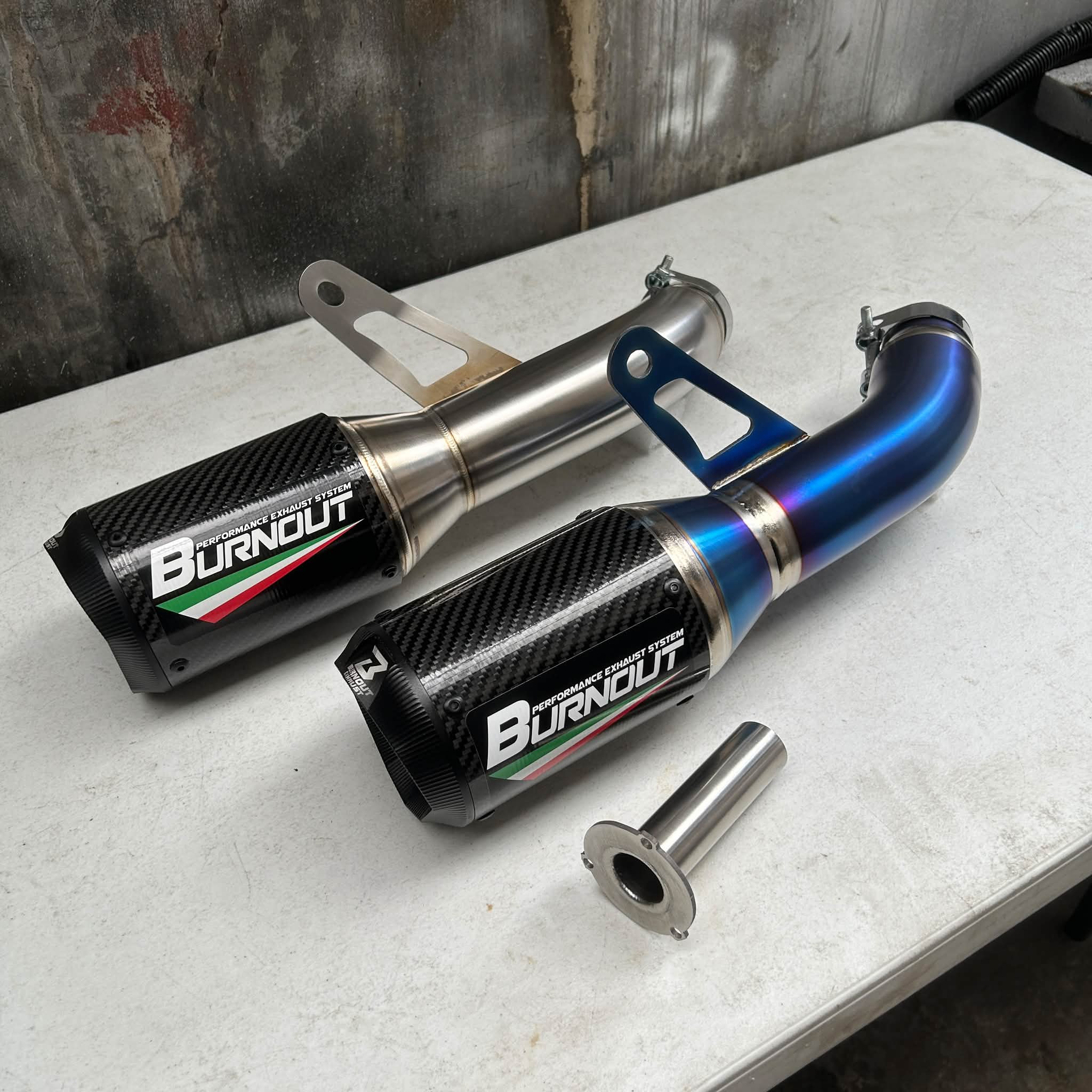 Burnout CNC Carbon Slip-on for Kawasaki Zx4RR / 25R 🔺 DB Killer