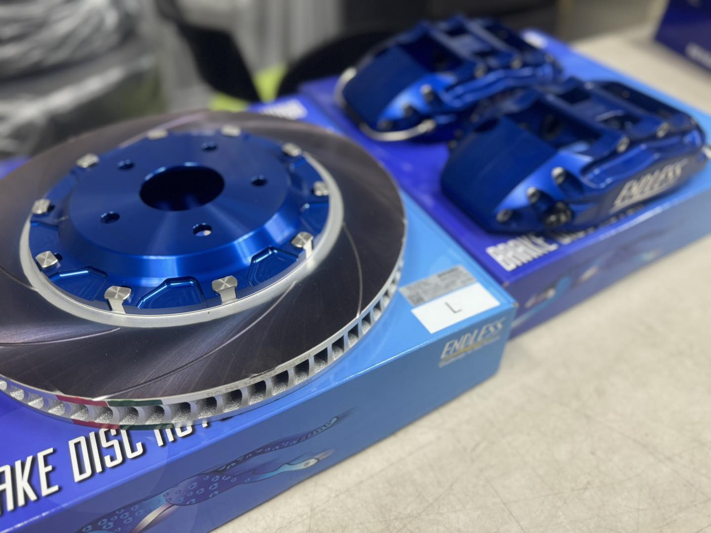 Endless brake caliper kit for sale for Honda Jazz Fit GK5