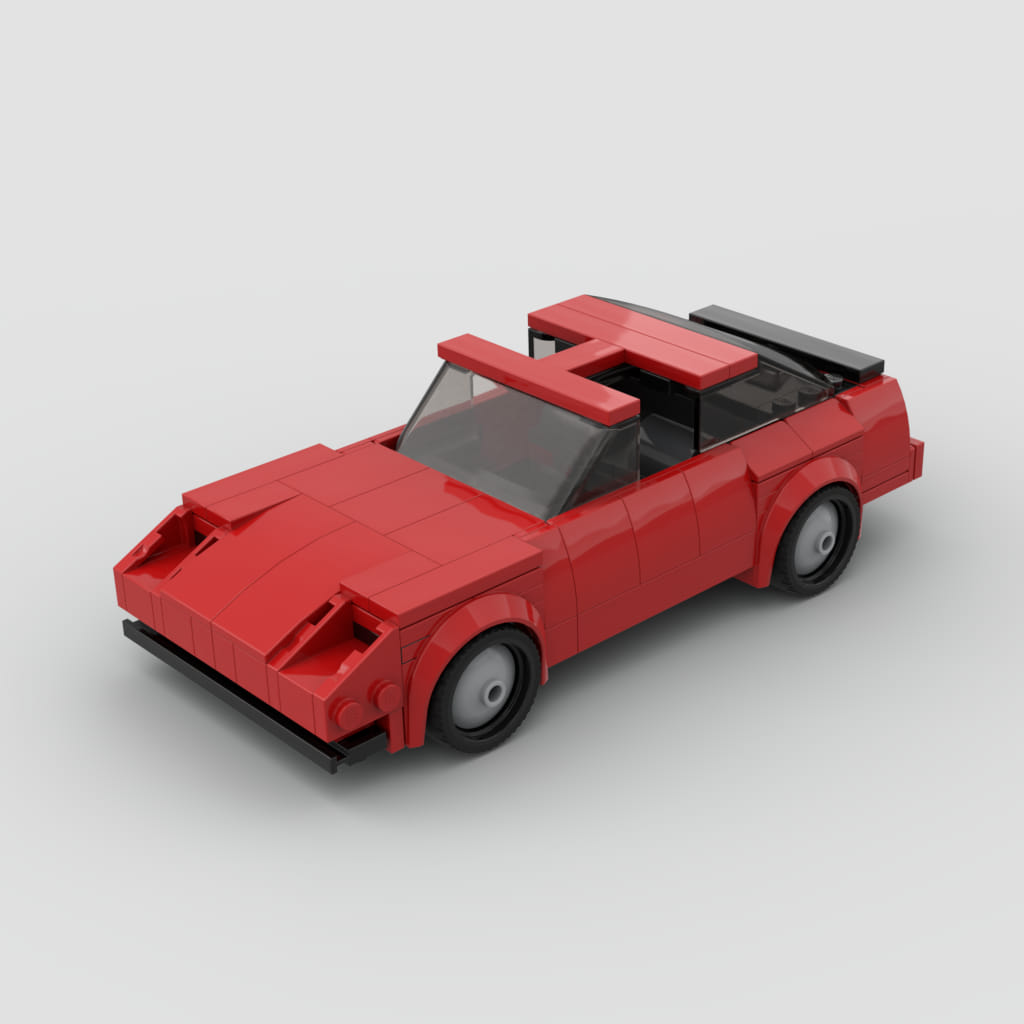1986 Nissan 300ZX (Z31) Lego Speed Champions MOC!