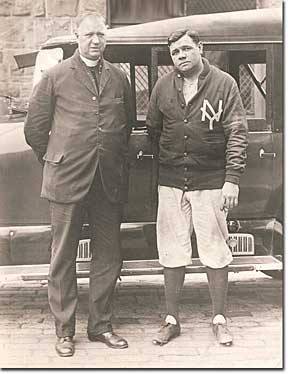 Babe Ruth, with his mentor, Brother... - Baseball In Pics | Facebook
