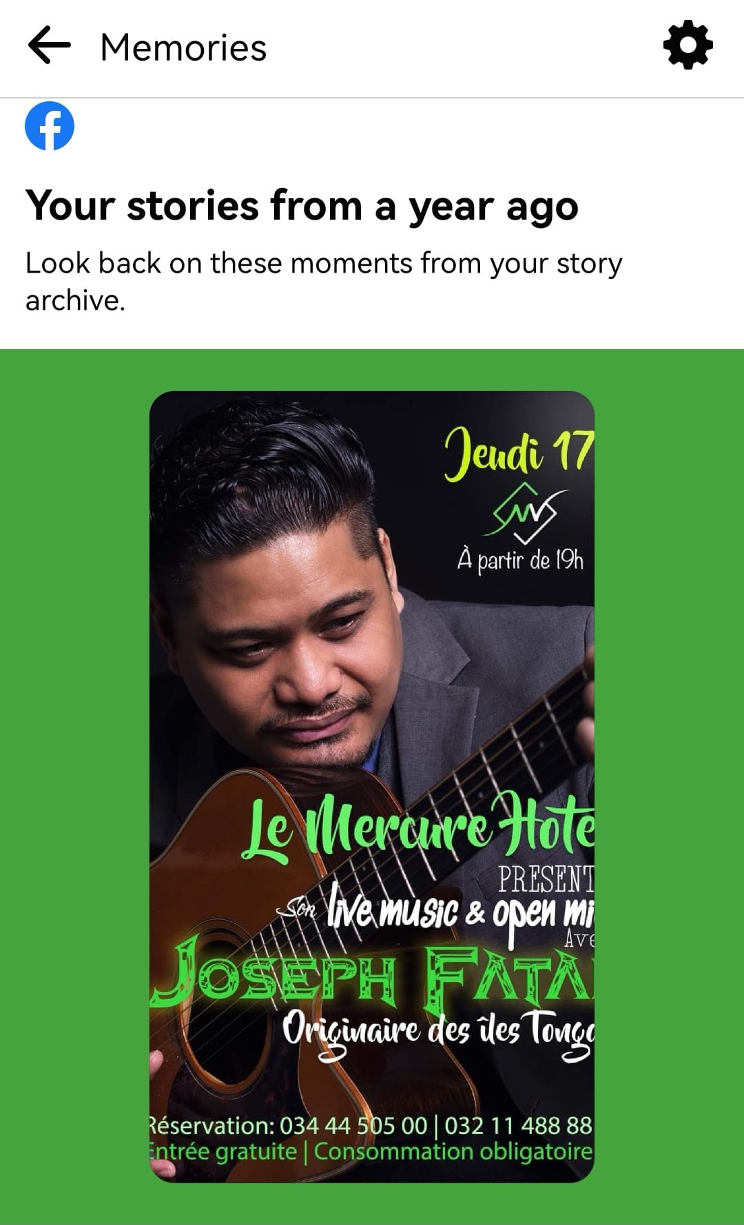 Joseph Fatai - It's been a year now. Greatful to Le...