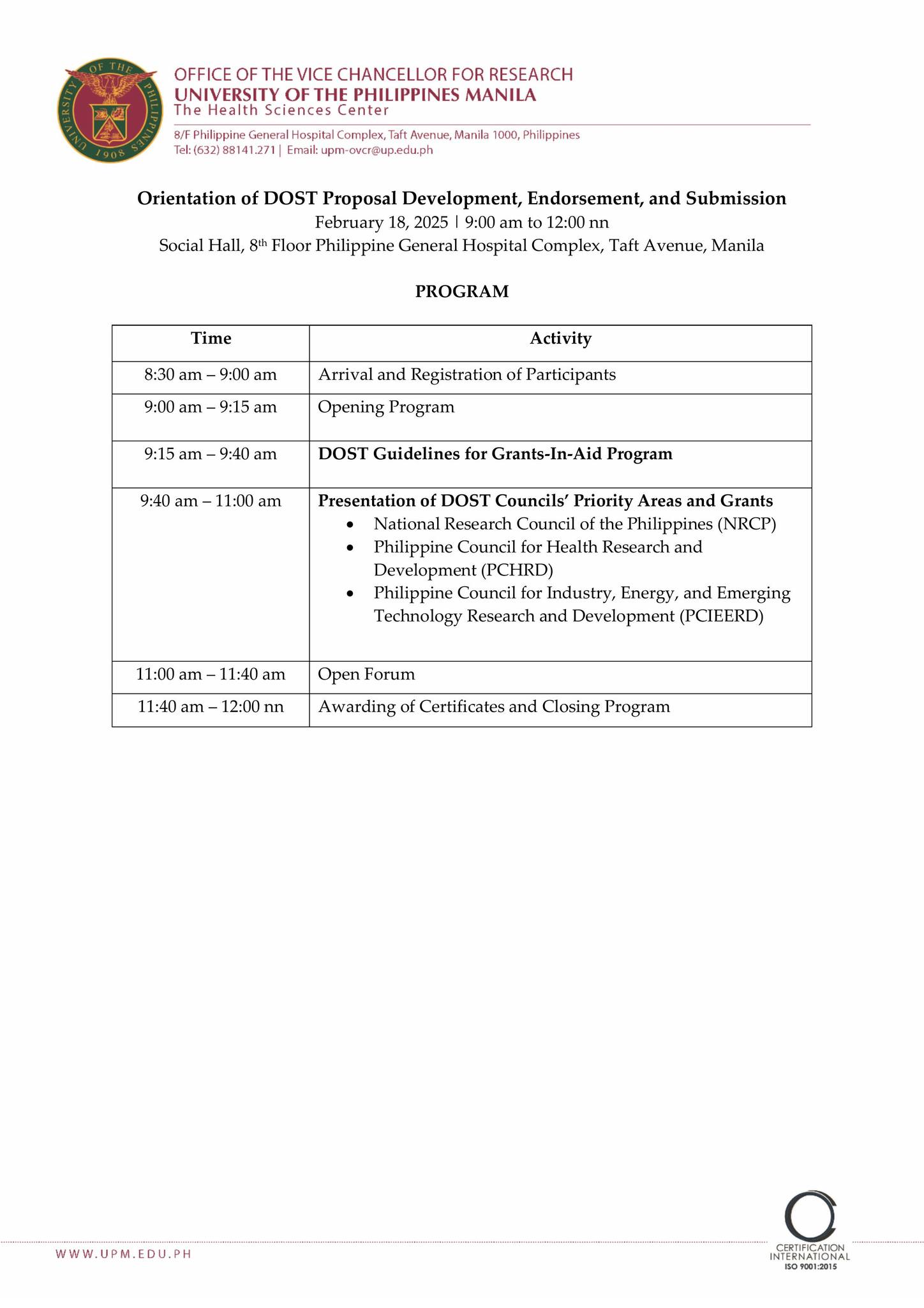 University - The Office of the Vice Chancellor for Research invites you ...