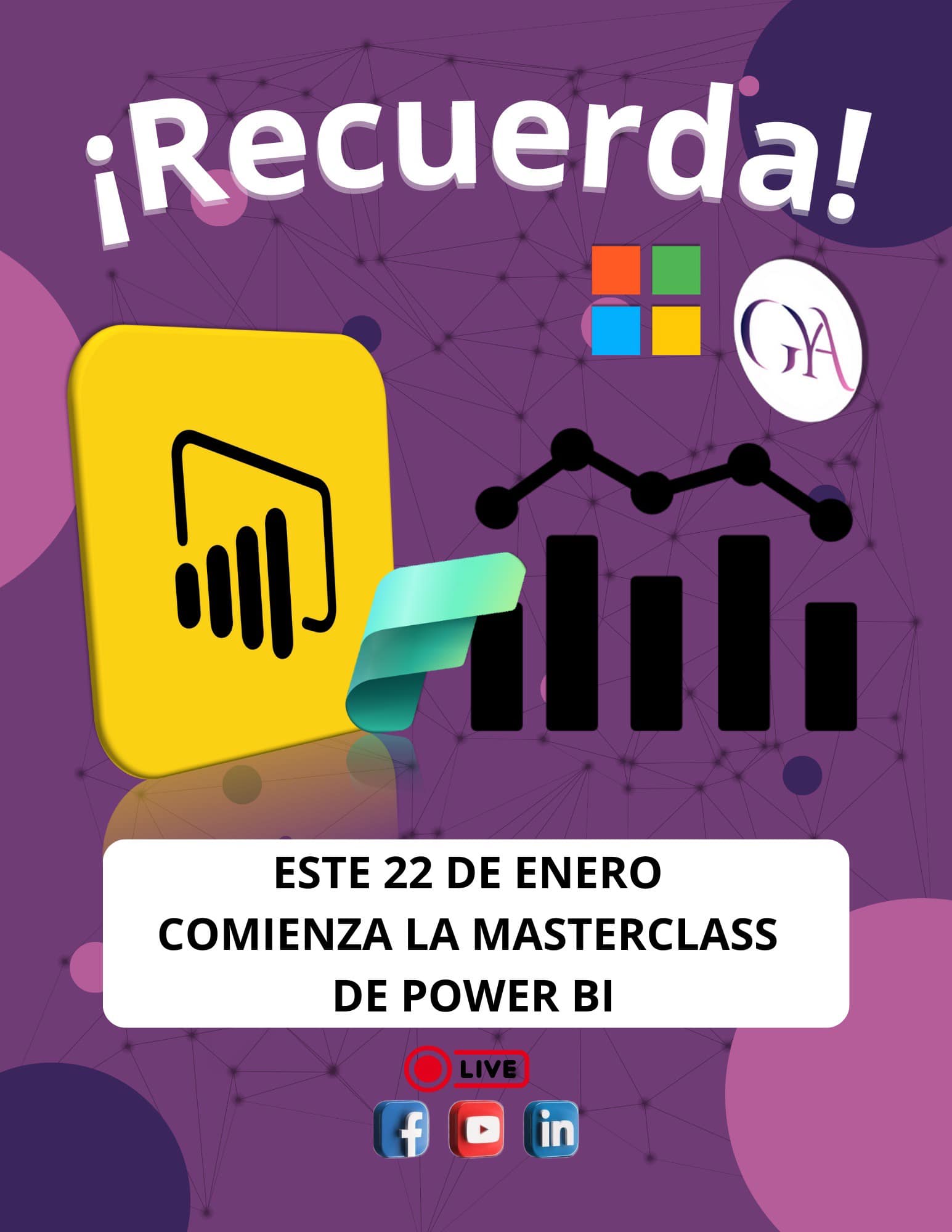 GYA - 📊 ¡Transforma tus datos con nuestra Master Class de Power BI!🚀 ...