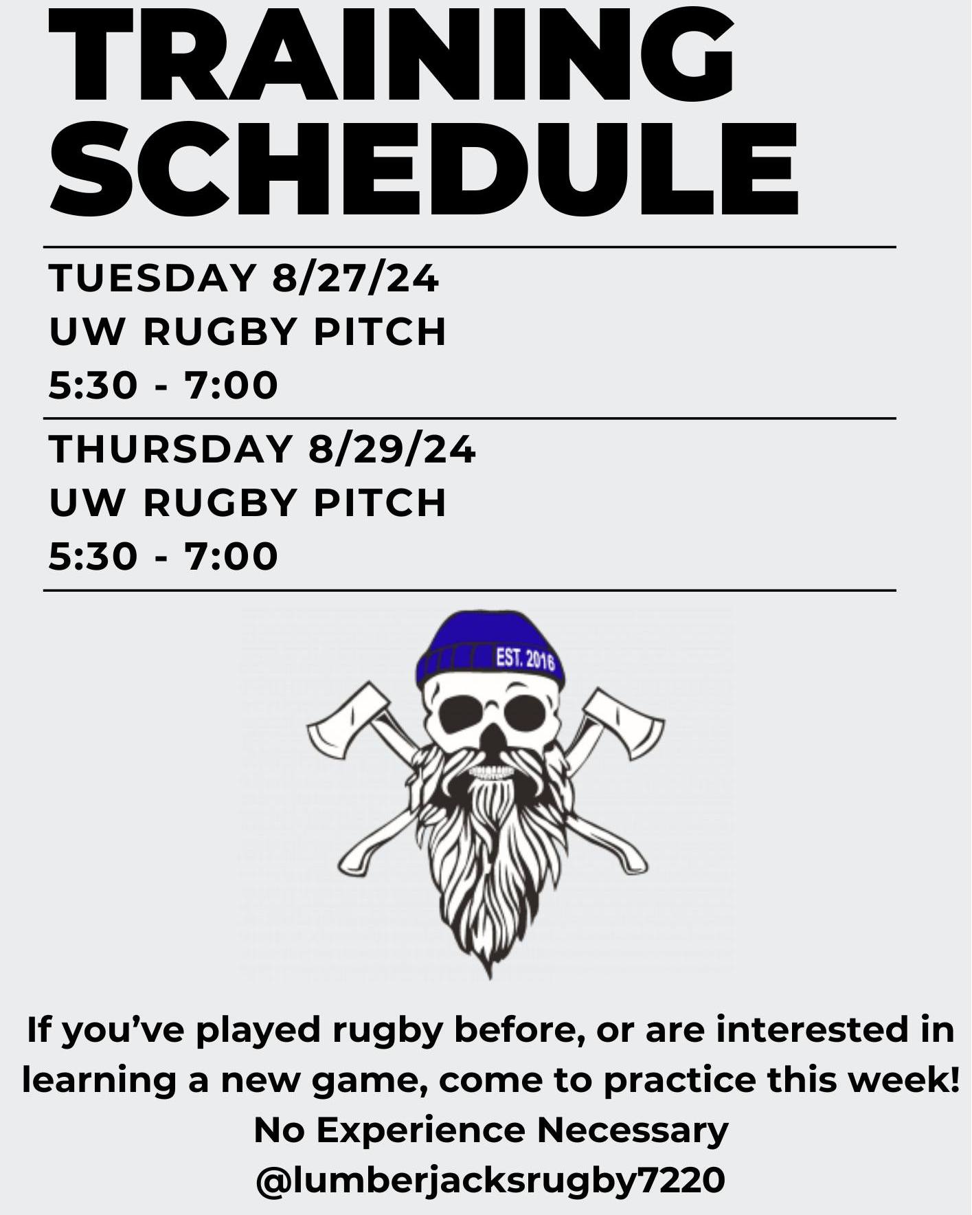 Laramie Lumberjacks Men's Rugby Club - Come out and support the ...