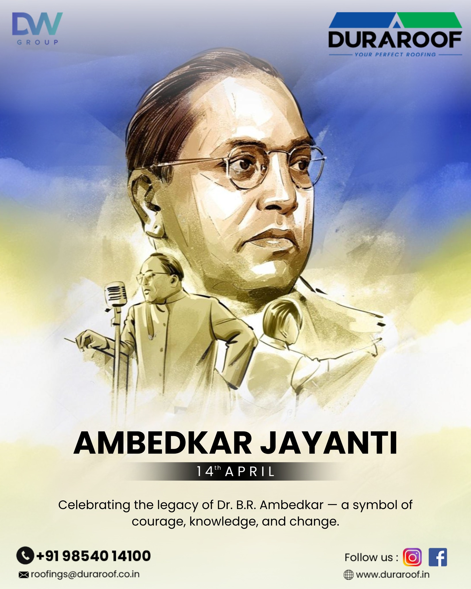 Dura - On this Ambedkar Jayanti, we honor the legacy of Dr. B.R ...