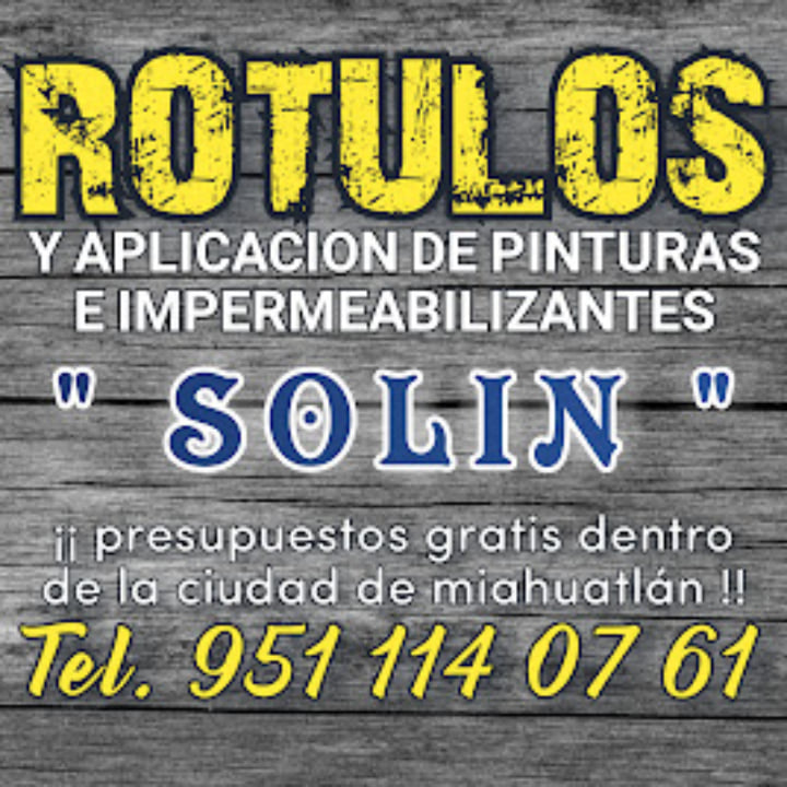 Rotulos Solin