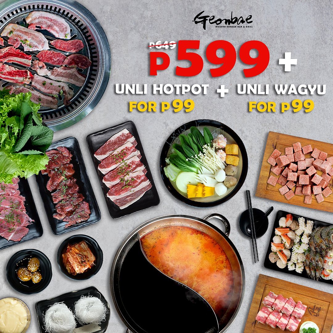 Promo alert! Avail... - Geonbae Modern Korean Bar and Grill