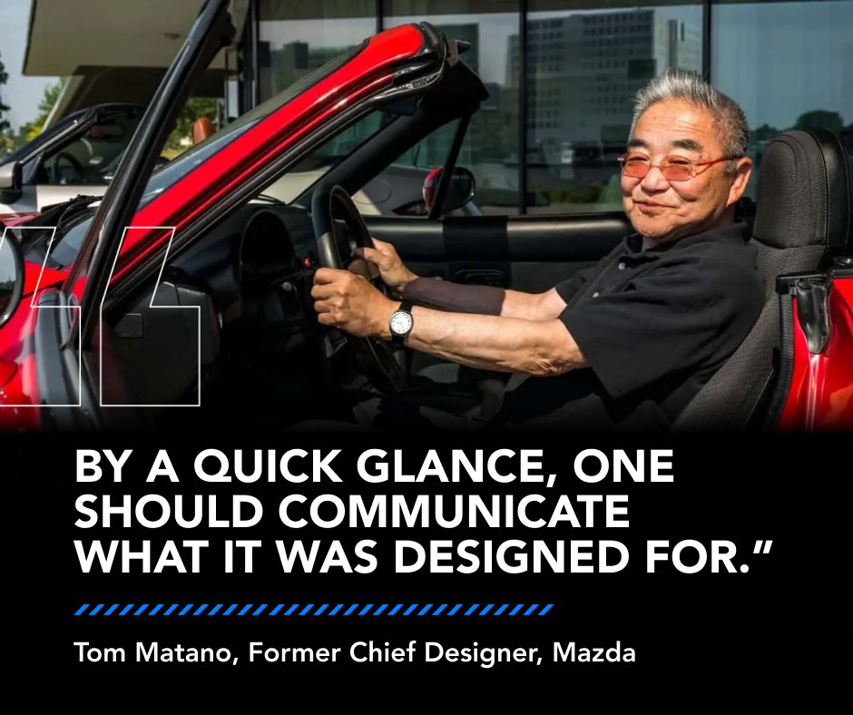 Motor1.com - Matano helped design the original Mazda MX-5... | Facebook