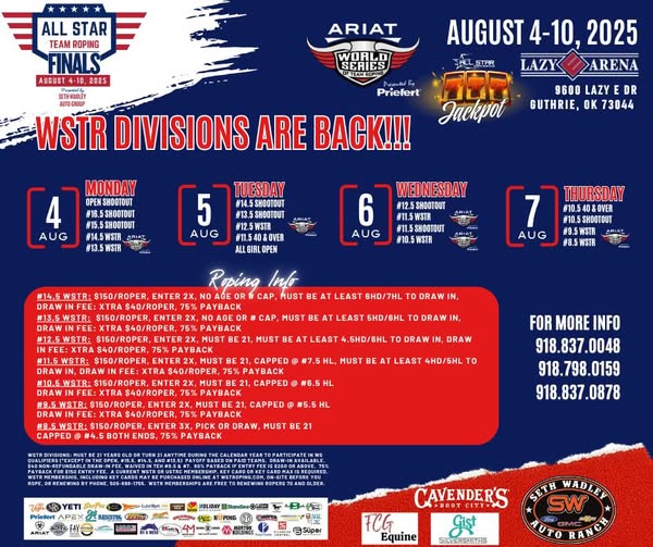 All Star Team Roping Finals