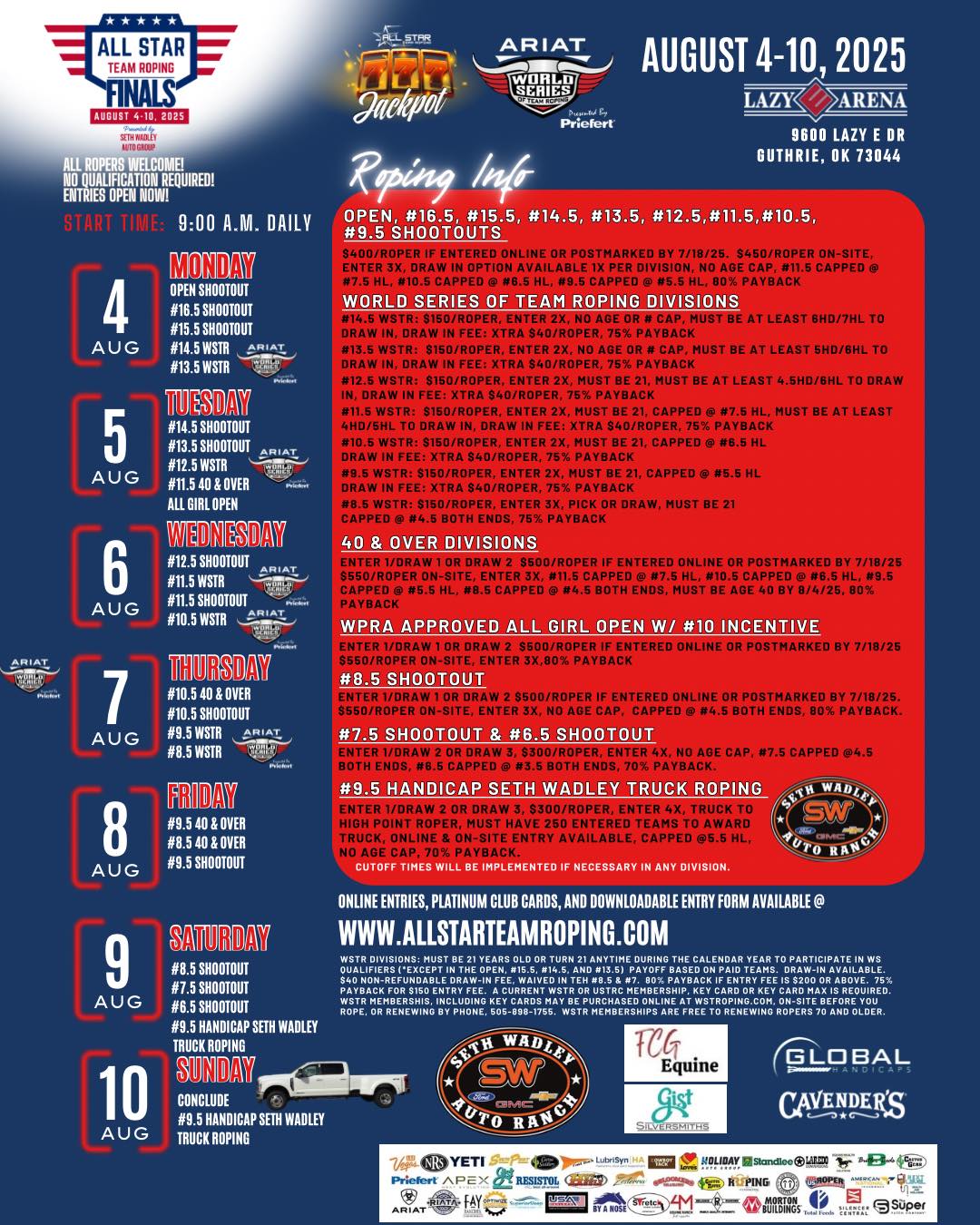 All Star Team Roping Finals