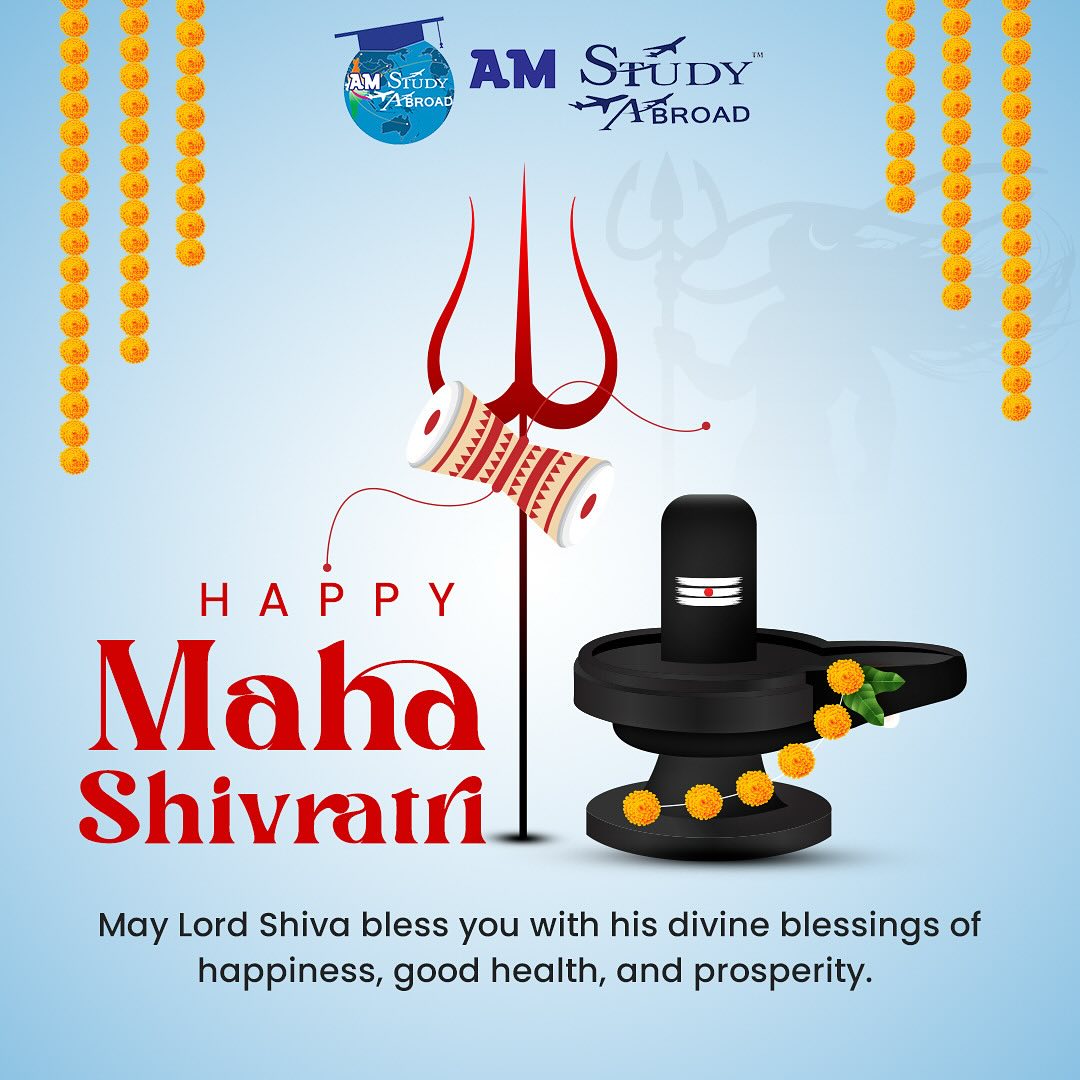 AM - 🔱 Happy Maha Shivratri! 🔱 May Lord Shiva bless you with happiness ...