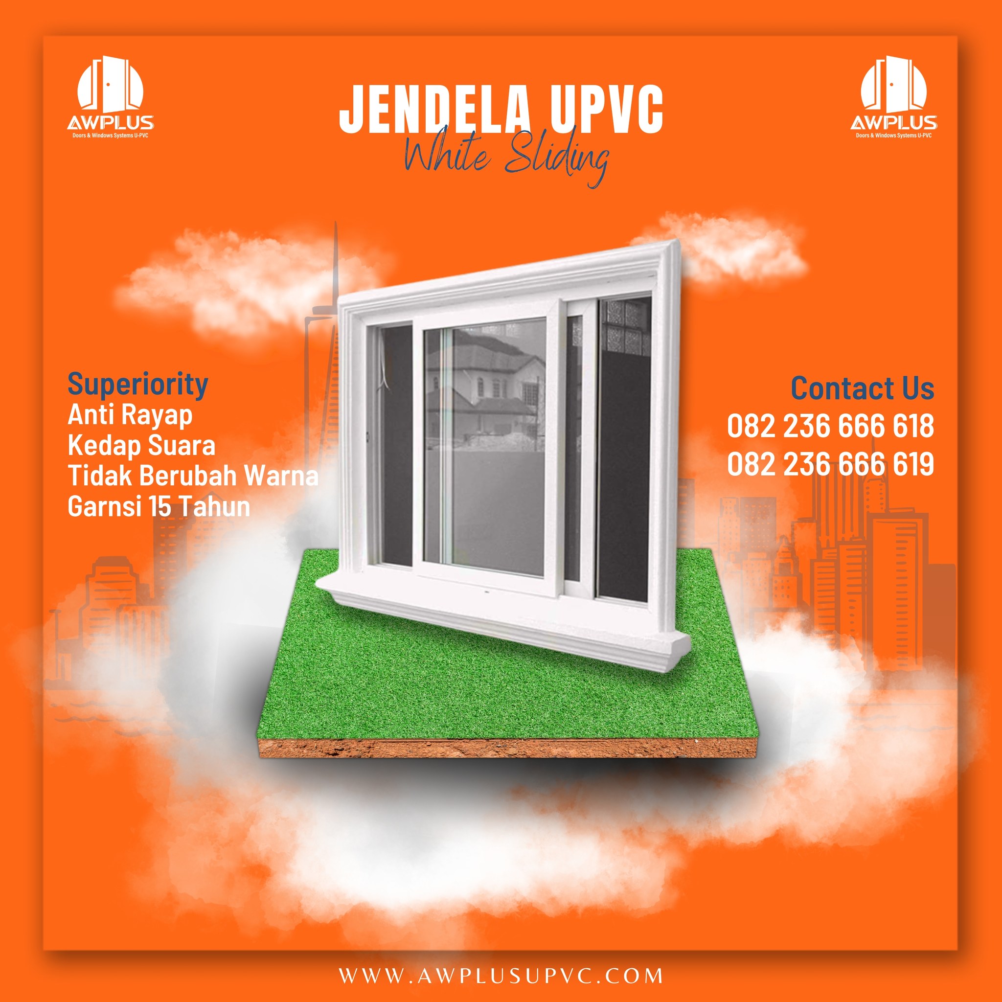 UPVC - Setiap pintu yang kita produksi dibuat menggunakan peralatan ...