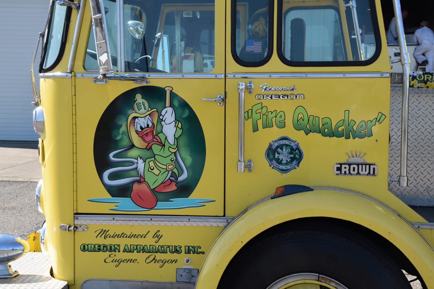Oregon Ducks Fire Quacker