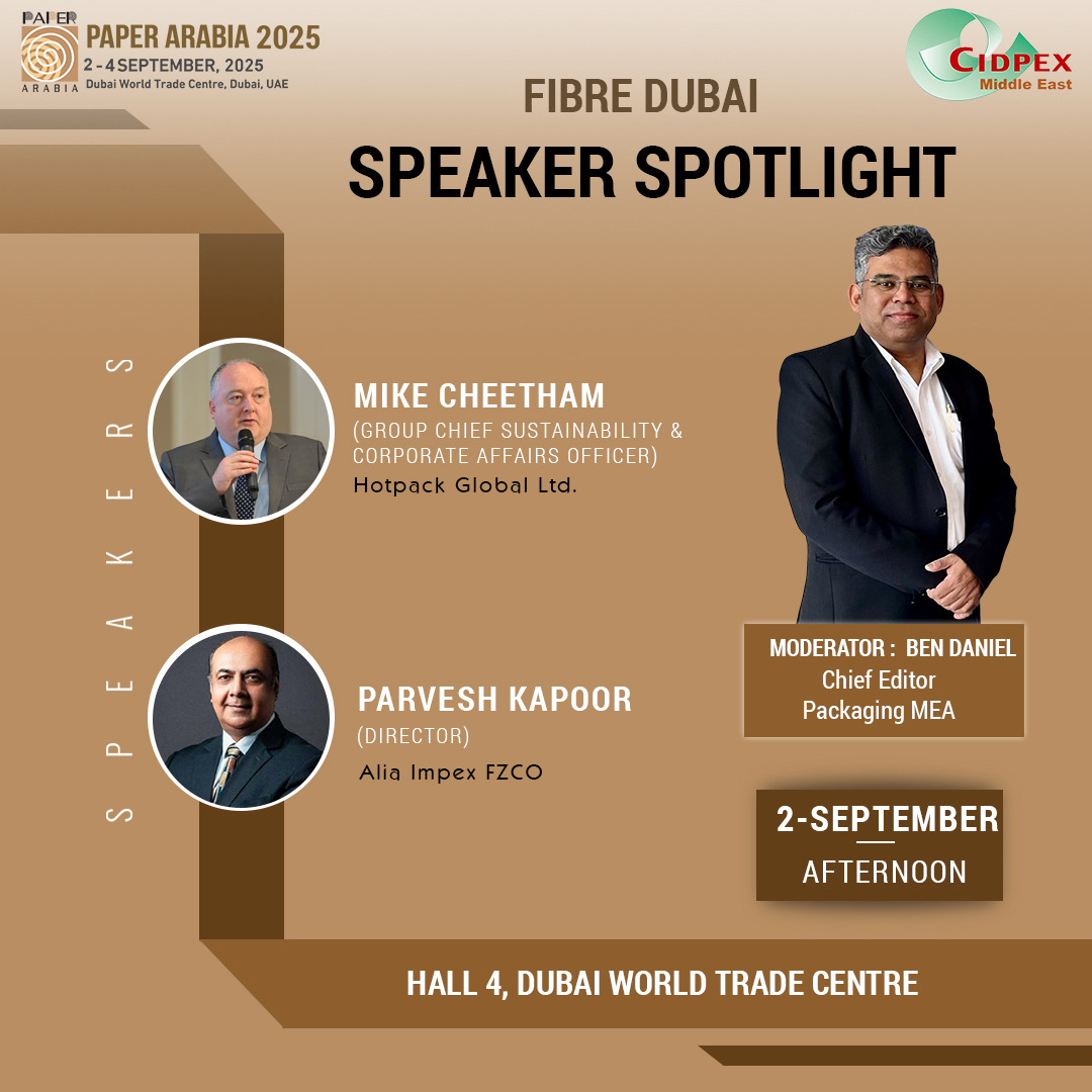 Paper - 📢 Paper Arabia 2025 – Fibre Dubai Speaker Spotlight! Meet the ...