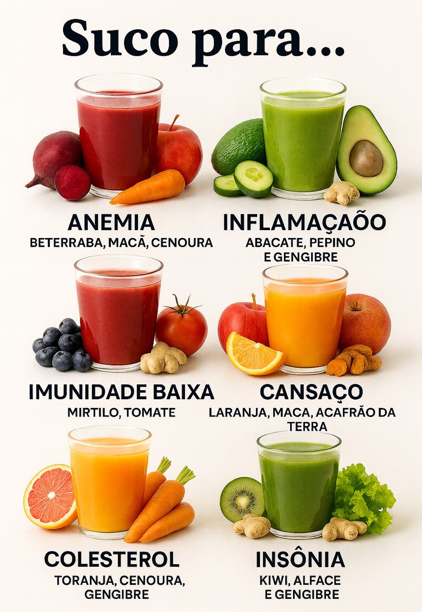 Cultivo - 🍹 6 Sucos Naturais que Transformam Sua Saúde 🍹 1️⃣ Anemia ...