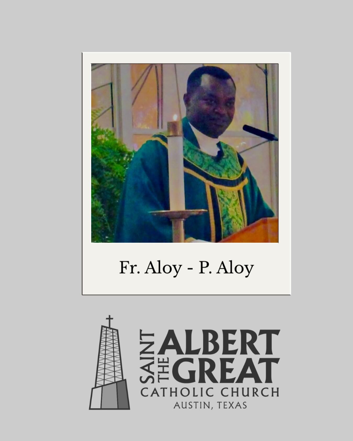 Saint - Message from the Diocese of Austin: As announced a few weeks ...