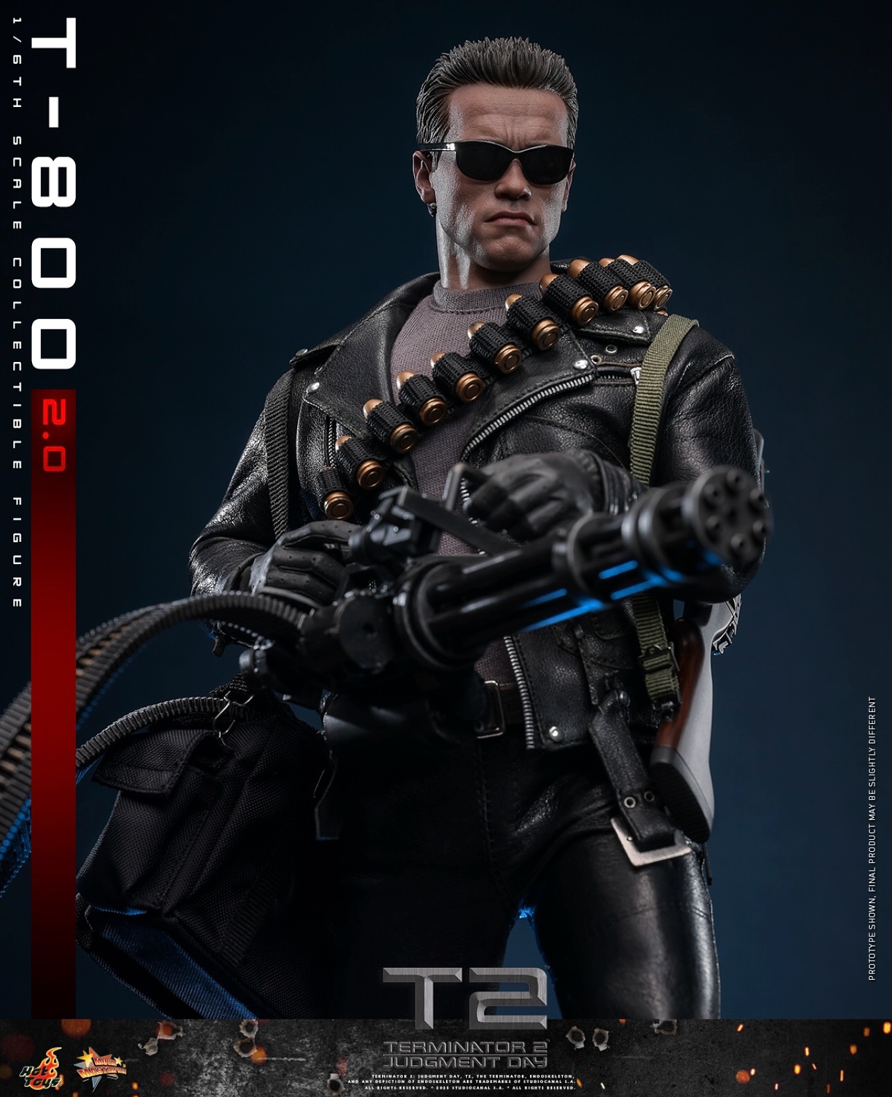 Terminator 2: Judgment Day - 1/6th scale T-800 (Battle Damaged