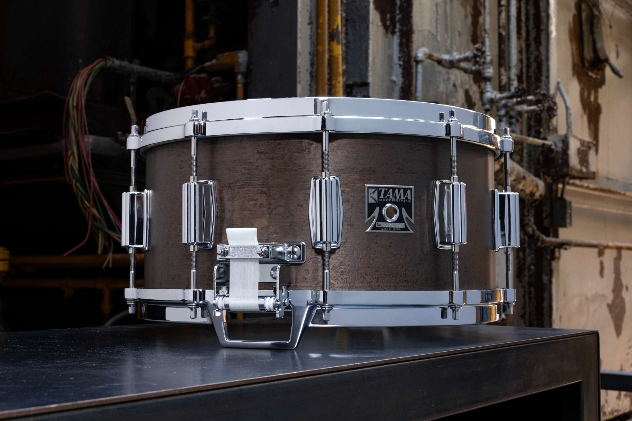 1981 Tama Mastercraft bell brass snare drum review