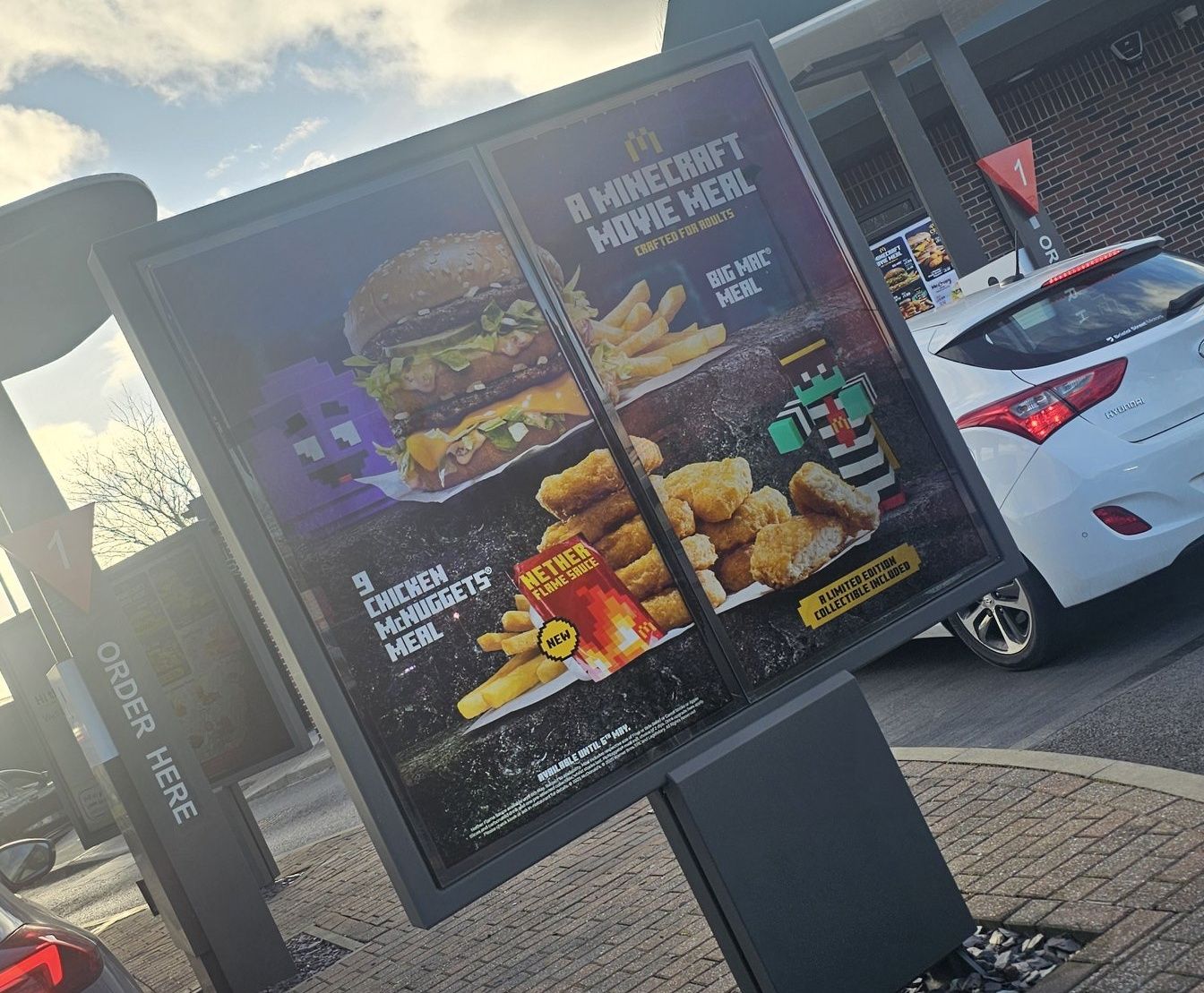I'm - The queues for Maccies today was ridiculous. I asked the staff ...