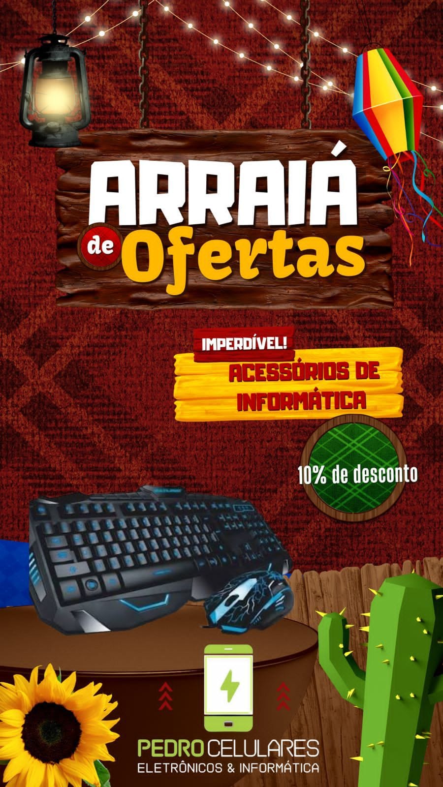 Pedro Celulares e Informatica | Piraí do Sul PR