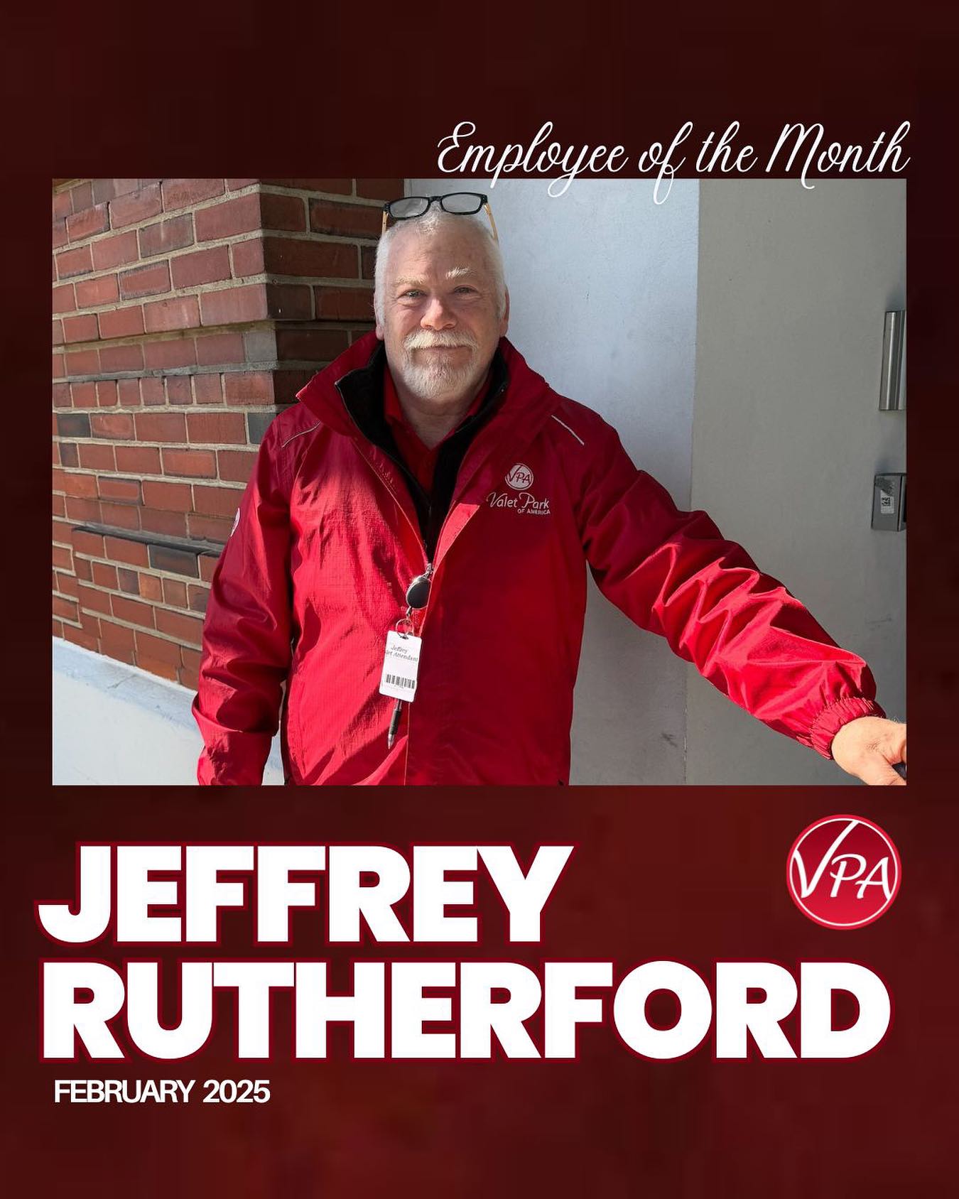 Valet - 🎉 FEBRUARY - Employee of the Month: Jeffrey Rutherford! 🎉 This ...