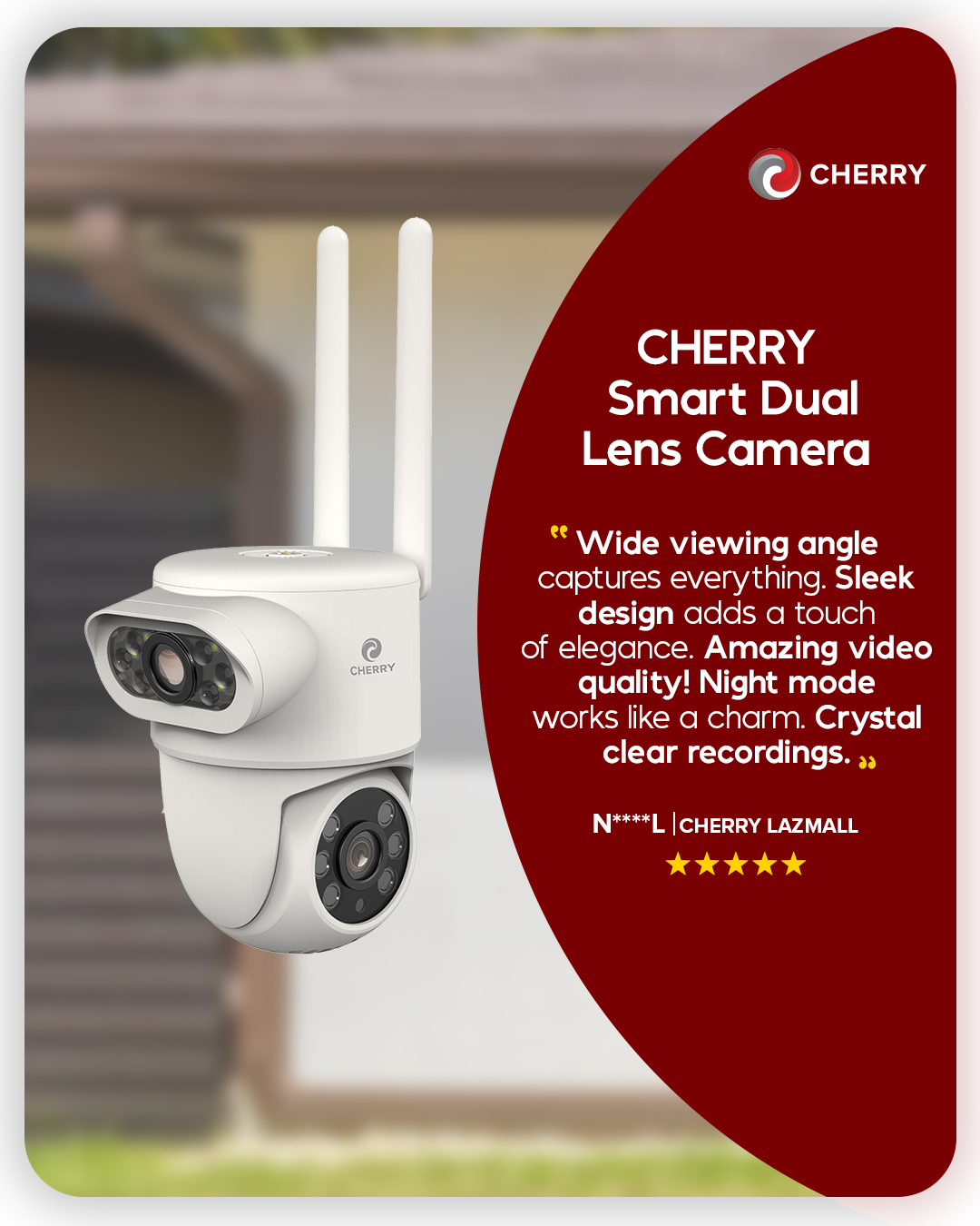 Cherry - Thank you for the 5-STAR review, Ka-CHERRY! 🌟 Security that ...