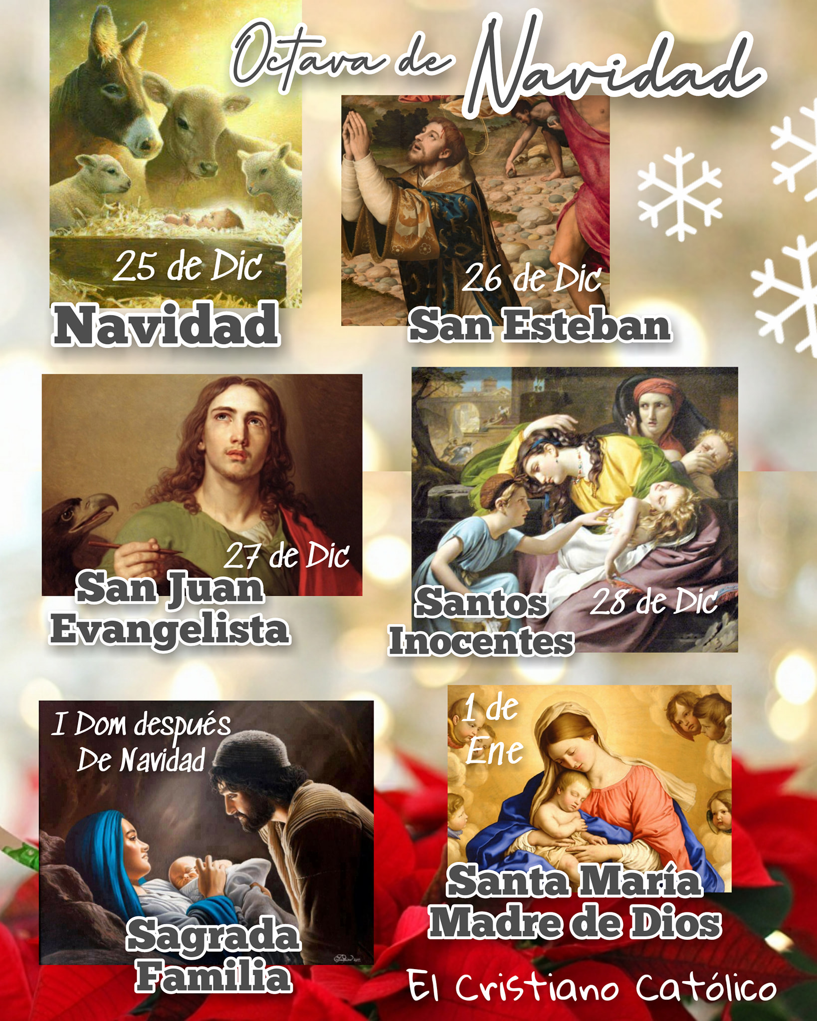Católico Medieval - #Navidad 🌟🔔🎄 OCTAVA DE NAVIDAD Como es tradición en ...