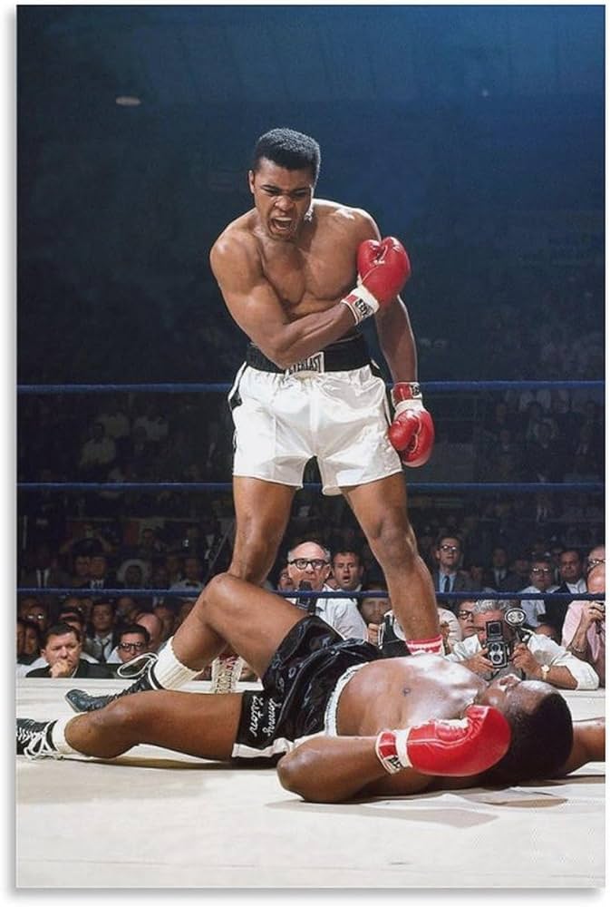 モハメド・アリ 1942～2016 元WBA・WBC世界ヘビー級統一王者 。ローマ