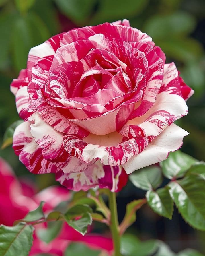 Gardening - Candy Stripe Rose Rosa Candy Stripe The Candy Stripe Rose ...