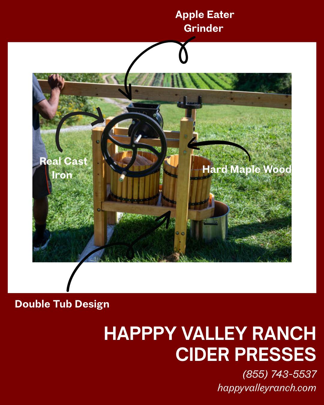 Happy Valley Ranch - Cider Presses | Dothan AL
