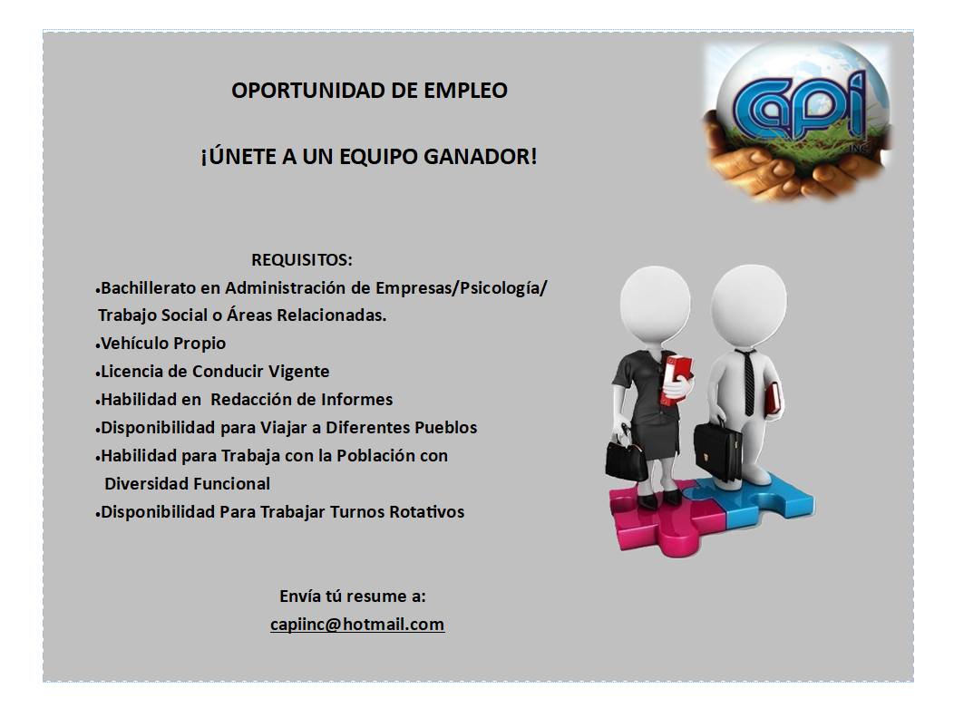 Centro de Adiestramiento para Personas con Impedimentos - CAPI | Aibonito