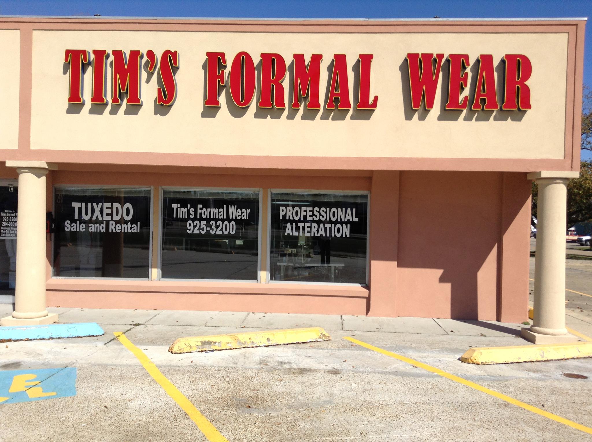Tim's Formal Wear