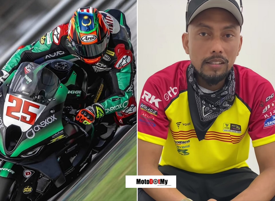MotoDotMy - BERLUMBA tanpa gaji. Itu pendedahan pelumba negara, Azlan ...