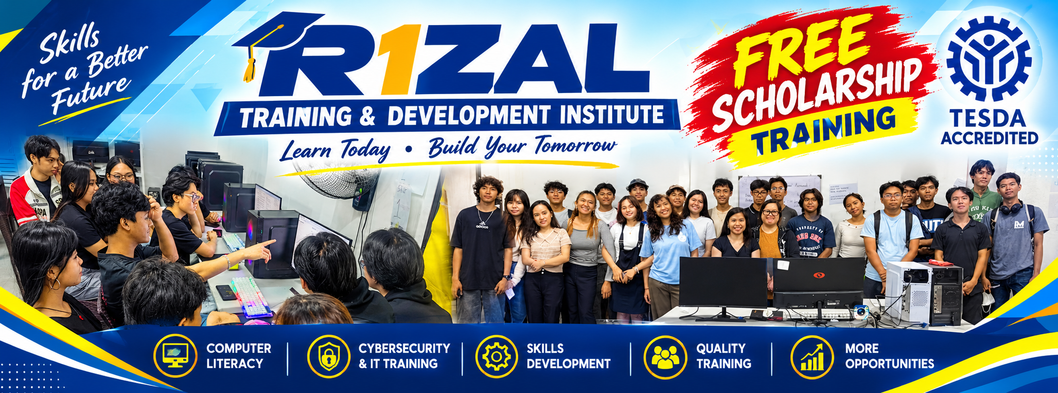 Rizal Tdi - FREE CYBERSECURITY TRAINING – ENROLL NOW! 🔐💻... | Facebook