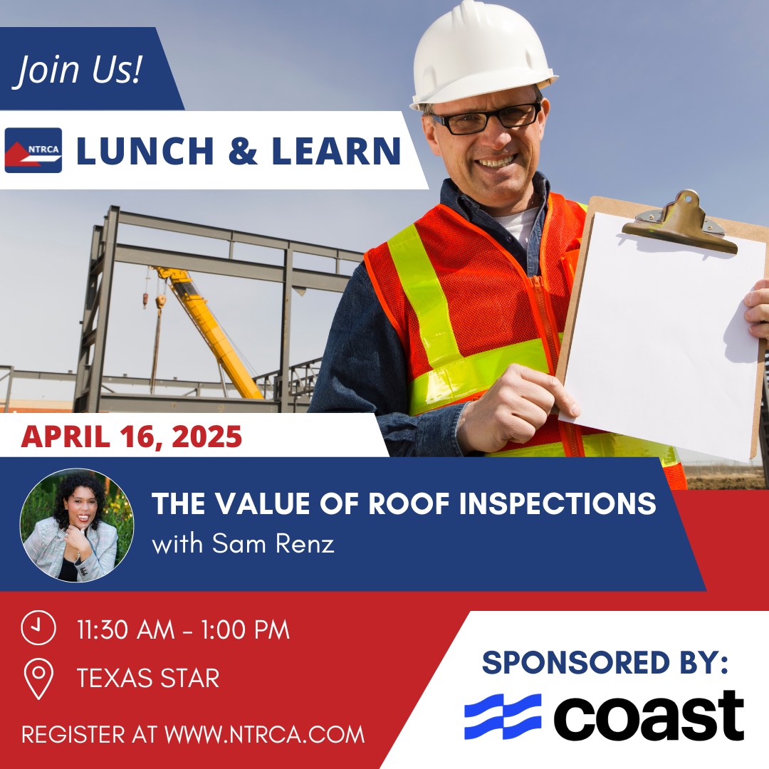NTRCA - 🔍 How Valuable Are Roof Inspections? 🔍 Join us for a Lunch ...