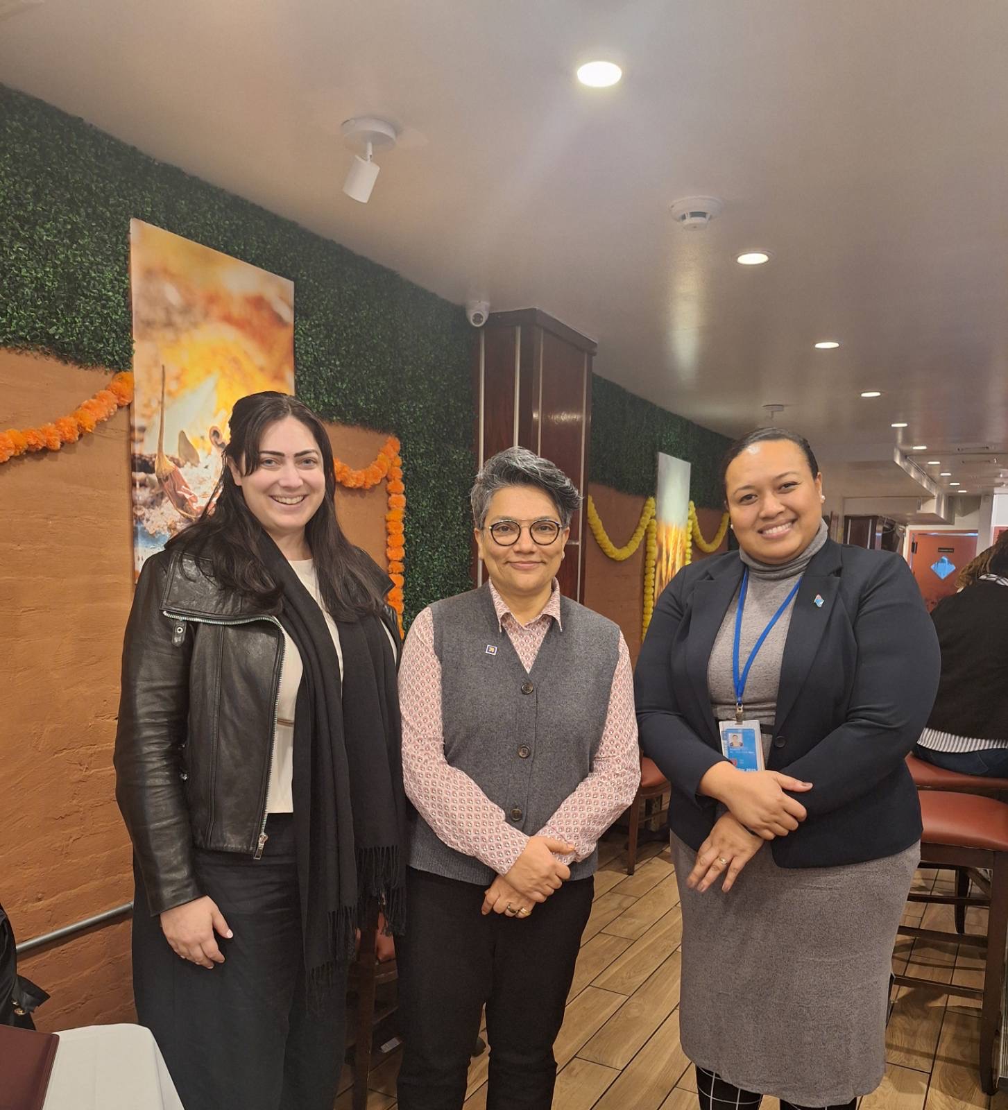 Fiji Government - Acting Director Women, Ms. Emily Kamoe Veiqati with ...