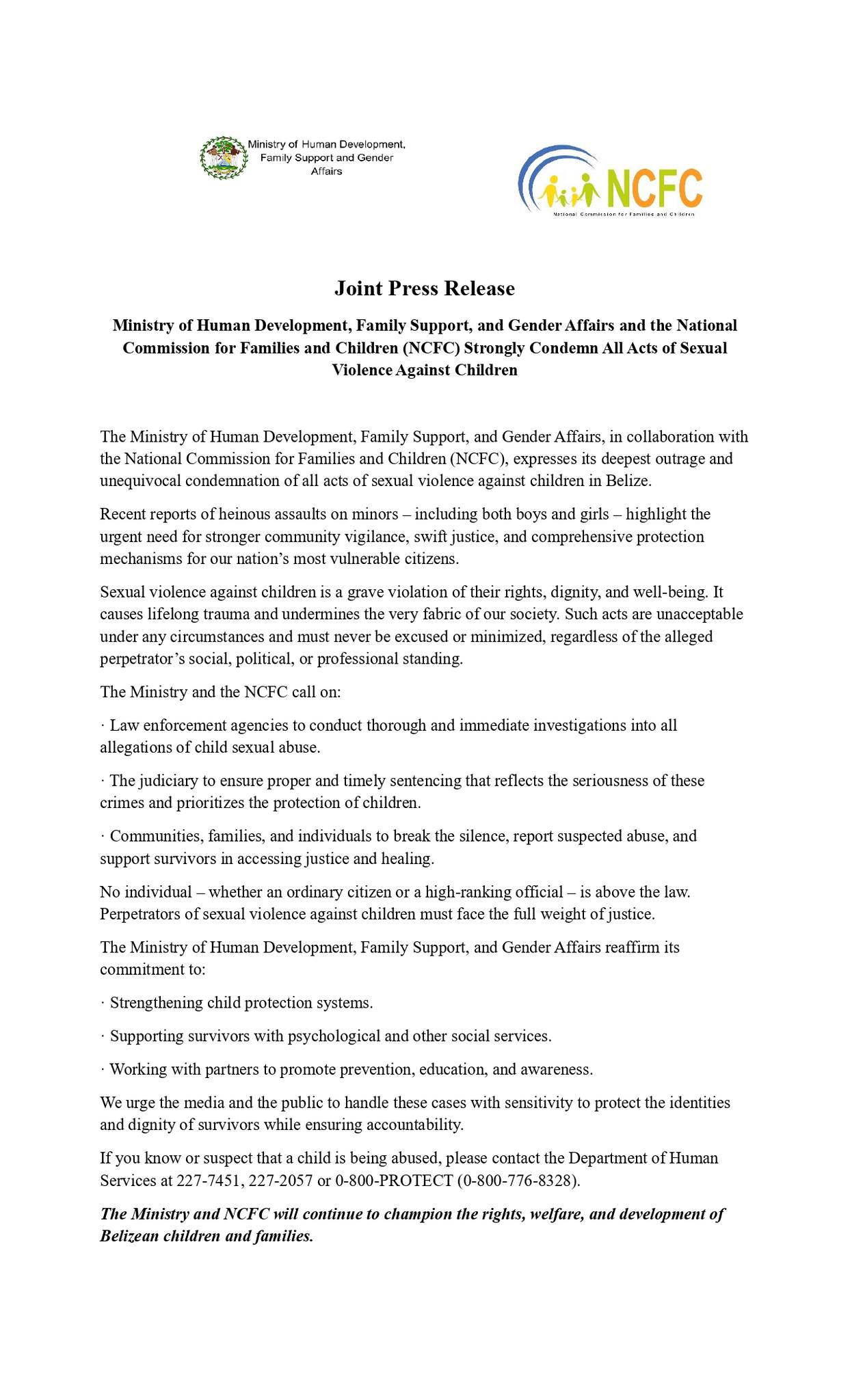 Government of Belize... - Government of Belize Press Office