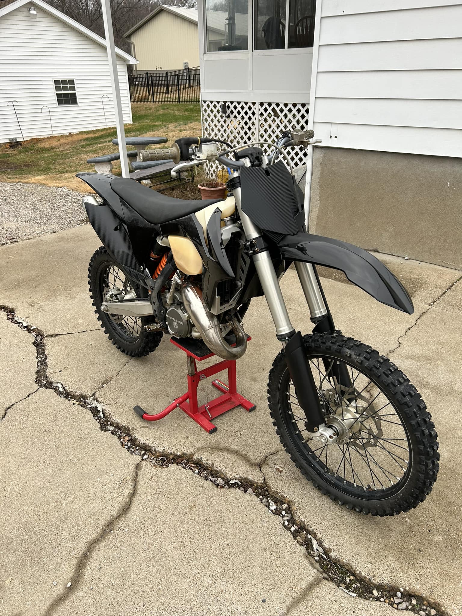 2011 KTM 150SX supermoto for trade