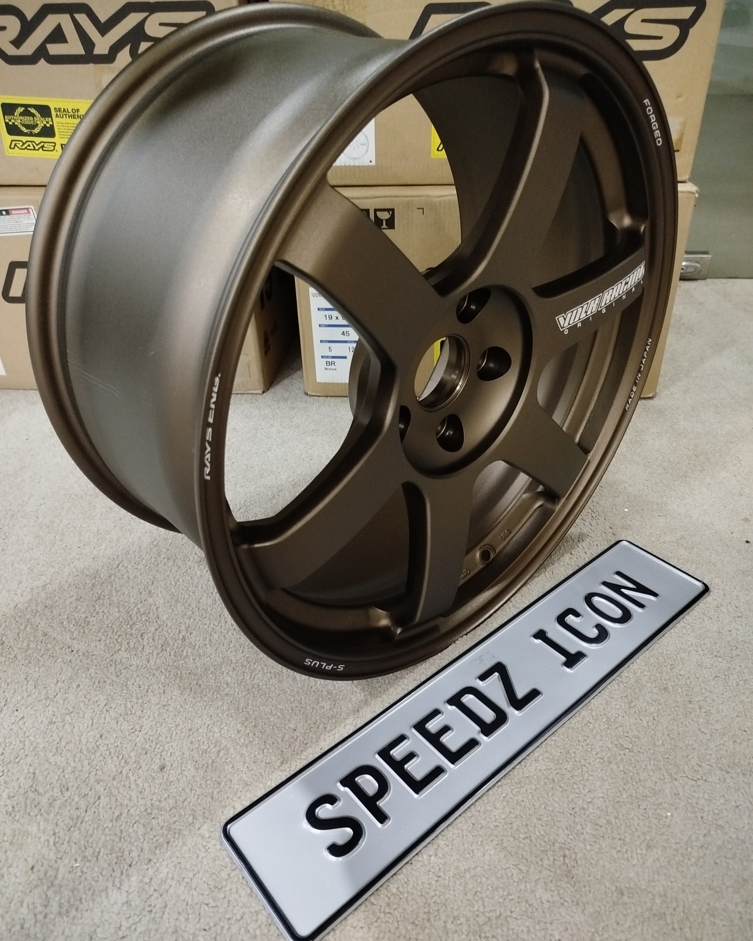 RAYS Volk Racing TE37 saga S-Plus 19