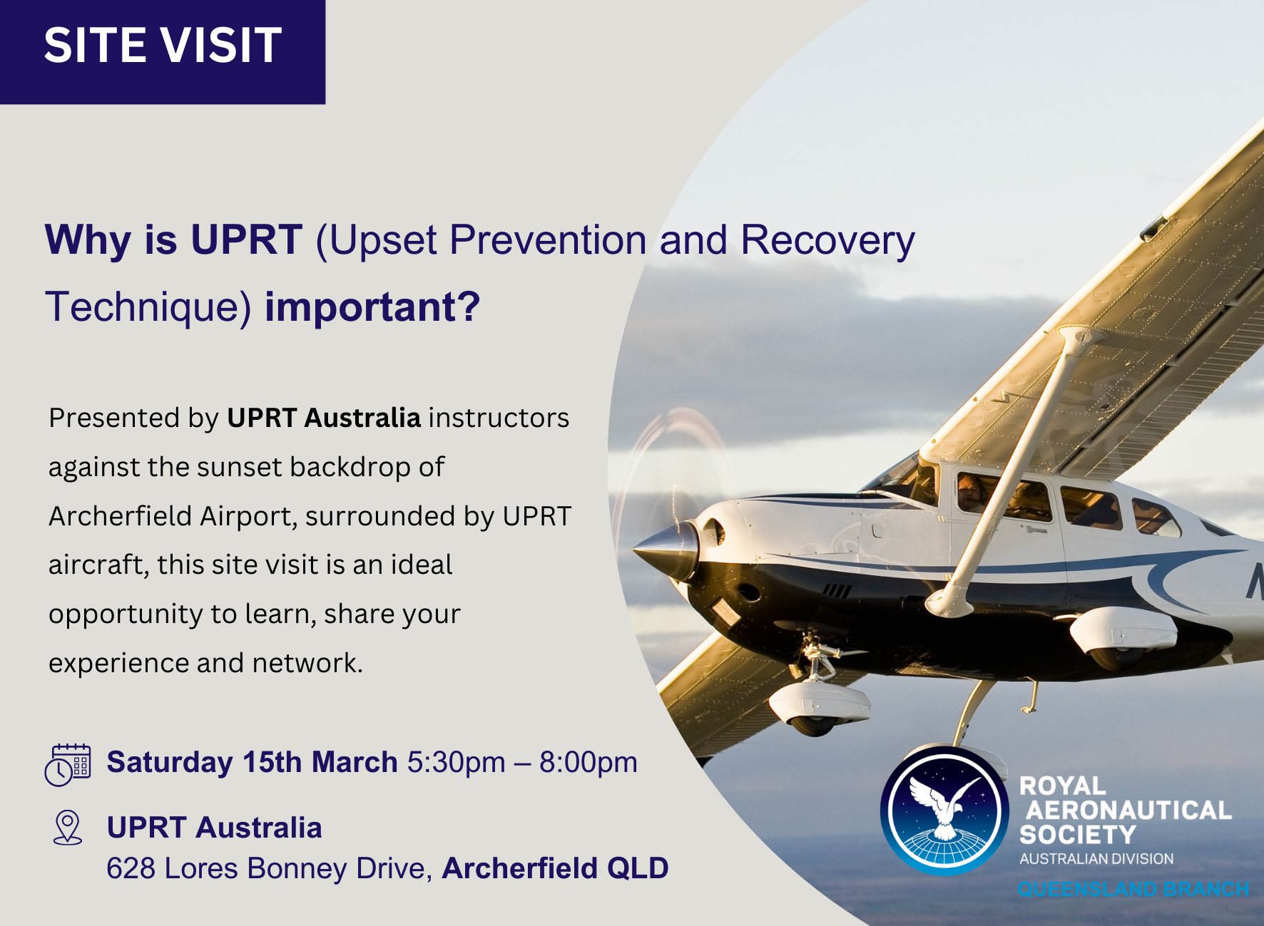Royal Aeronautical Society Australian Division - *** Why is UPRT (Upset ...