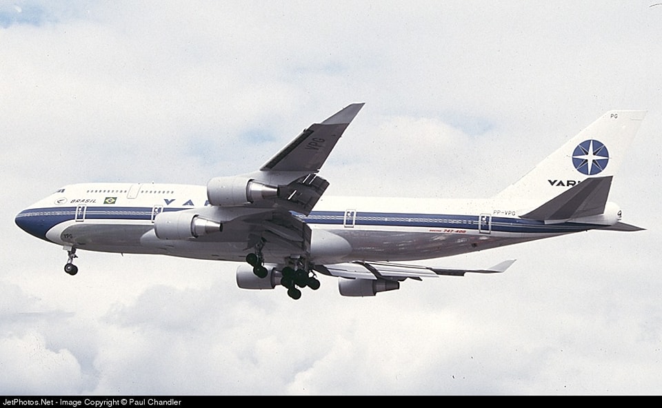 PP-VPI, Varig's first 747-400. #varig