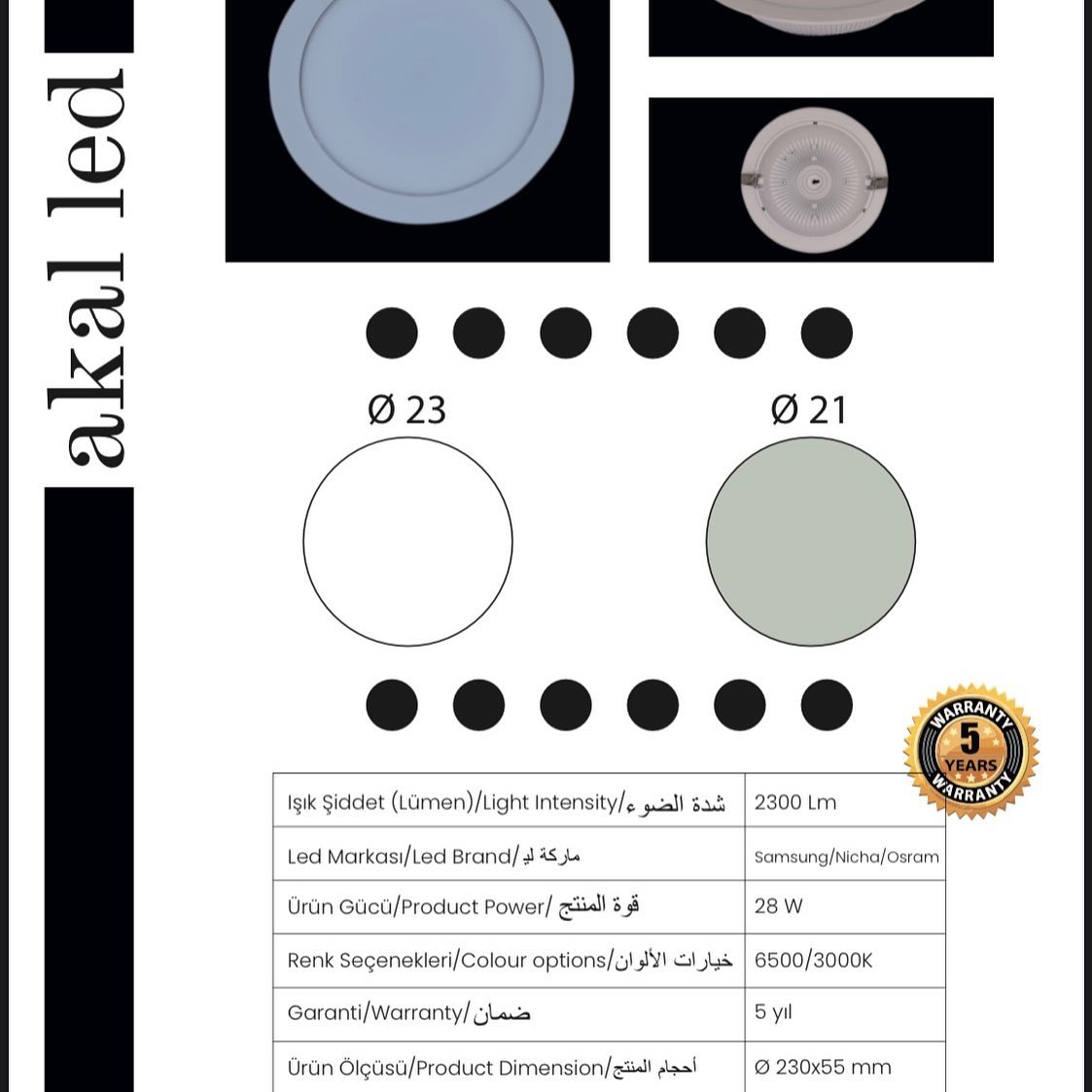Akal led light