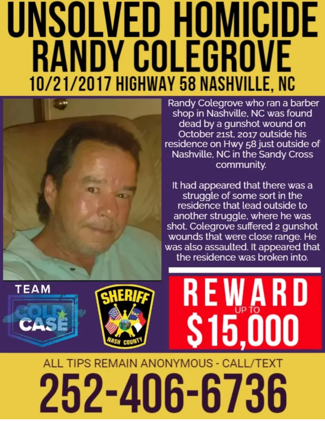 Fighting - Murder of Nashville Barber still unsolved - Randy Colegrove ...