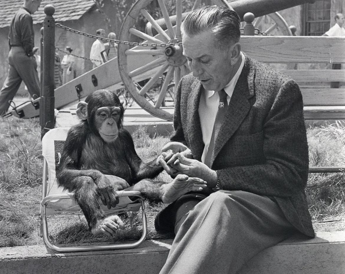 🐵 Whether man or beast, Walt Disney had... - Days Gone Disney