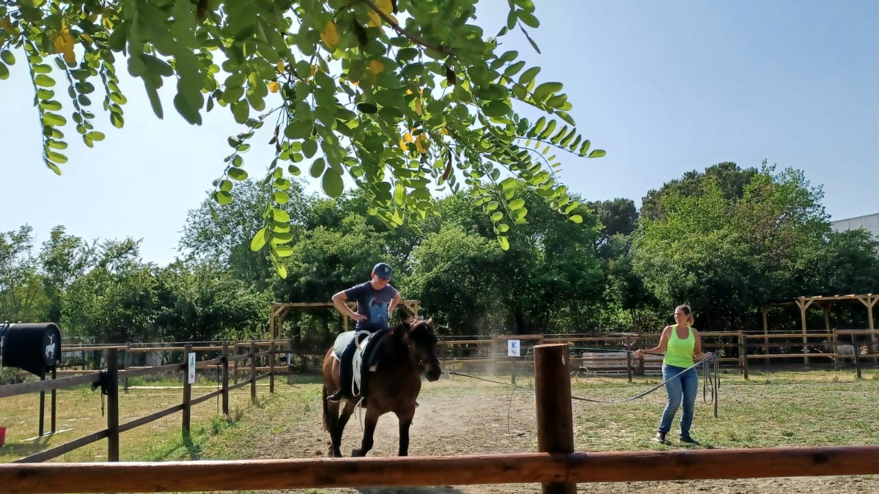 Johnny Ranch equitazione, volteggio, sport equitazione disabili | Lugagnano